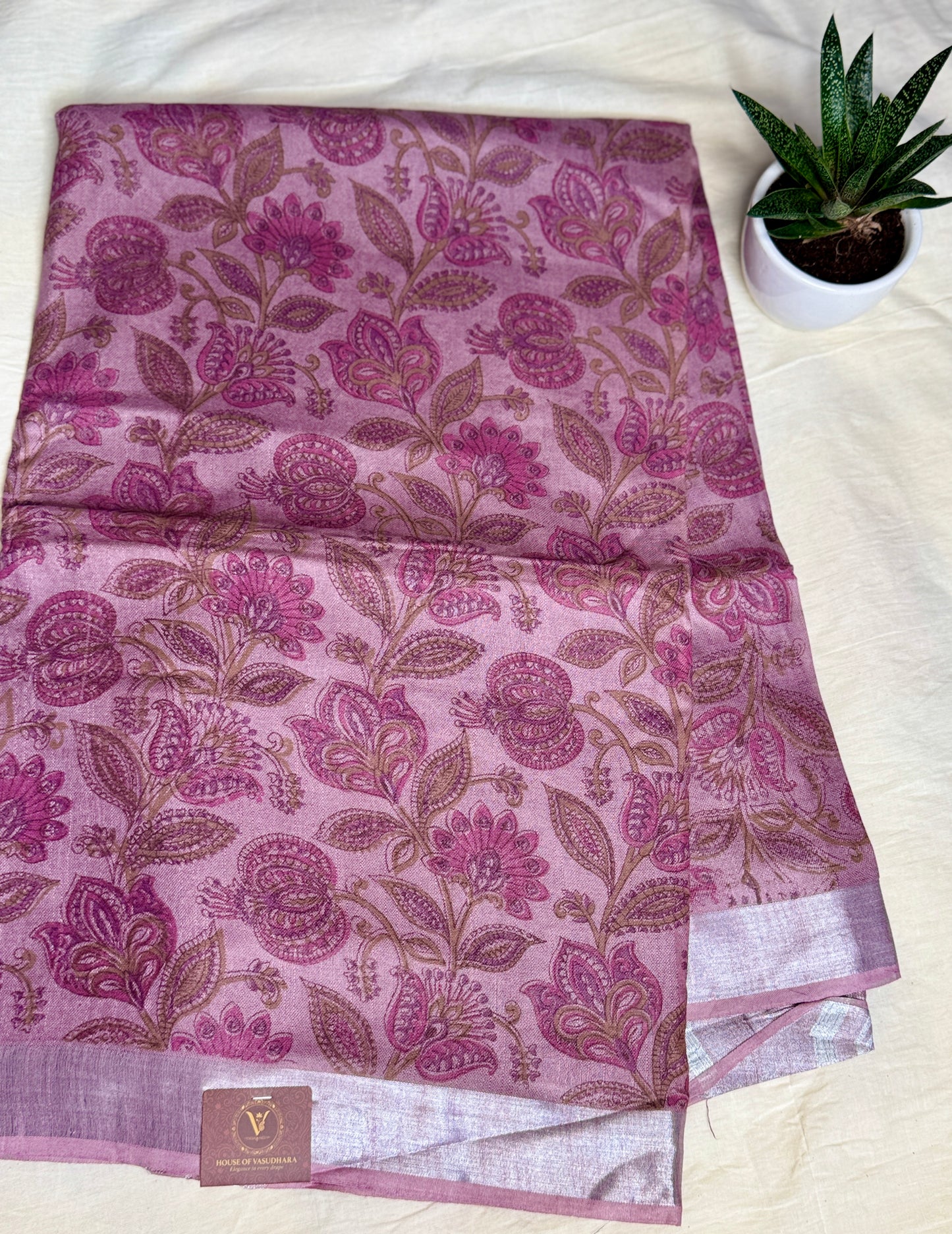 Powder Pink Serenity in Mul Cotton