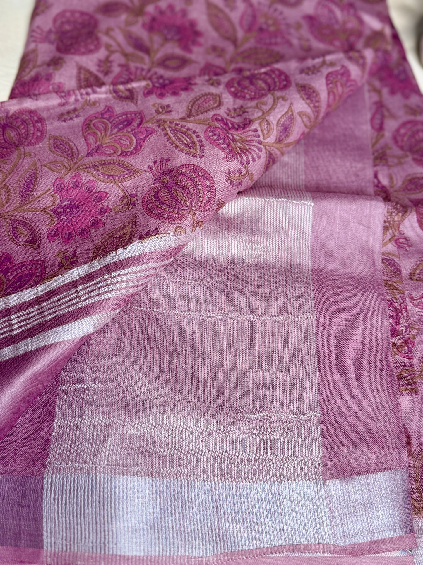 Powder Pink Serenity in Mul Cotton