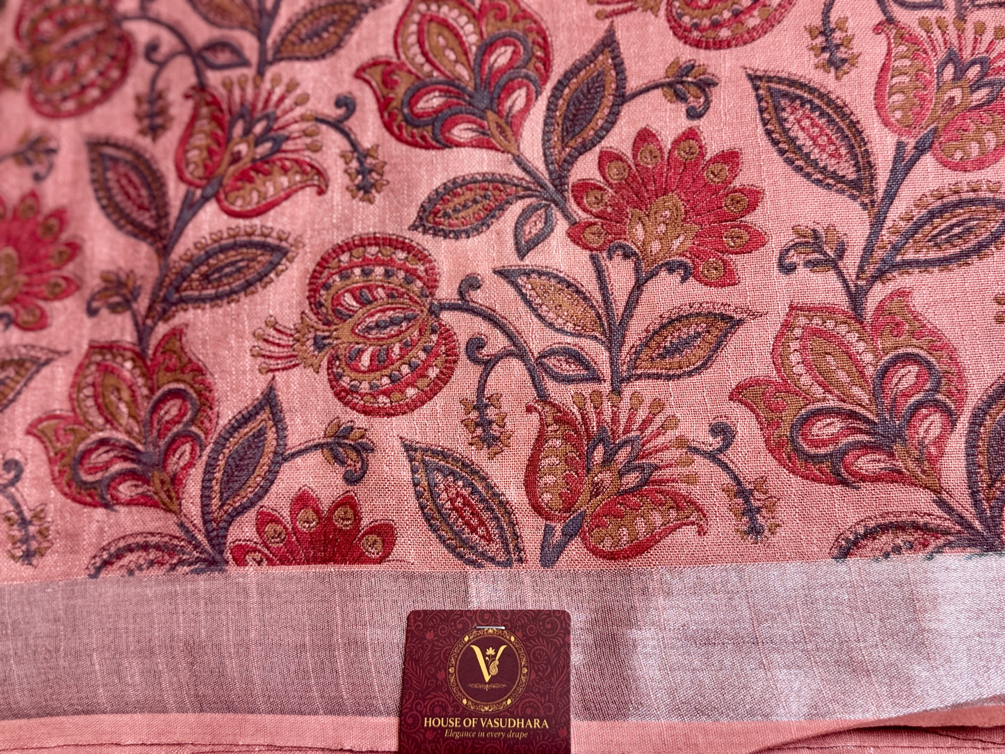 Peach Serenity in Mul Cotton